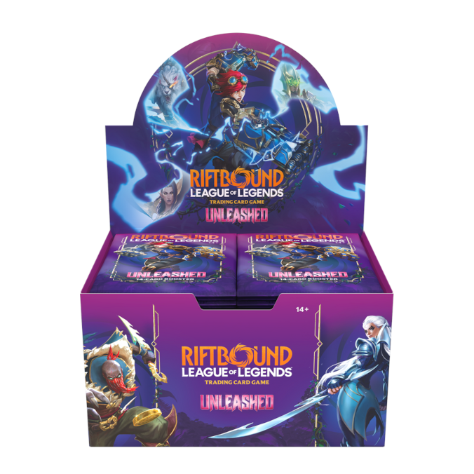 League of Legends Riftbound Unleashed Display