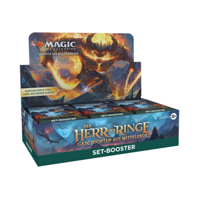 Magic the Gathering The Lord of the RIngs Tales of Middle Earth Display