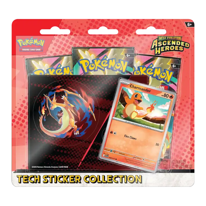 Mega Evolution Ascended Heroes Tech Sticker Collection