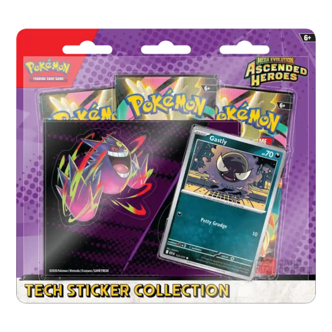 Mega Evolution Ascended Heroes Tech Sticker Collection