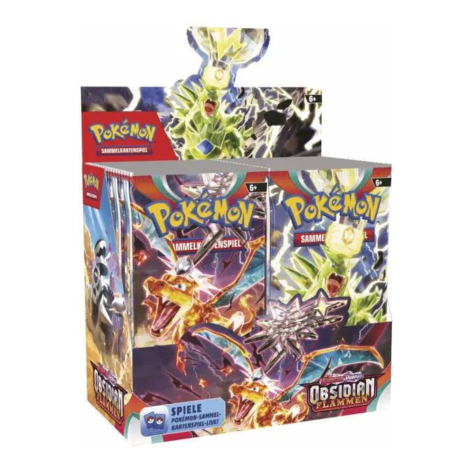 Karmesin & Purpur Obsidian Flammen 36er Display