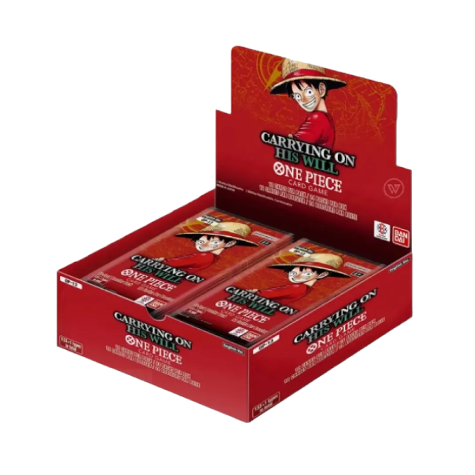 One Piece Carrying On His Will OP-13 Display