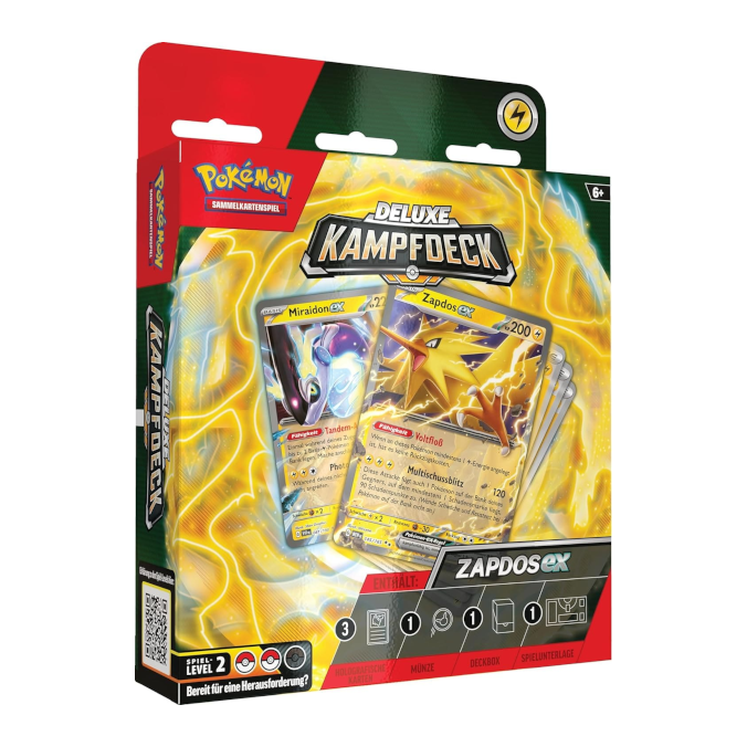Zapdos ex Kampfdeck Deluxe