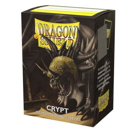Dragon Shield Standard Size Dual Matte Sleeves - Crypt (100 Sleeves)