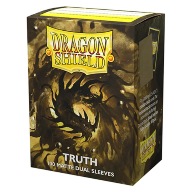 Dragon Shield Standard Size Dual Matte Sleeves - Truth (100 Sleeves)