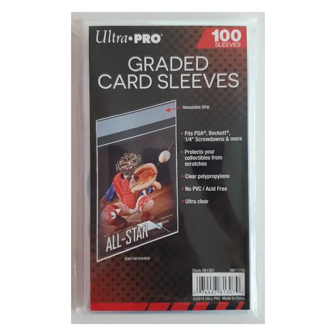 Ultra Pro Graded Card Sleeves 100 Stk