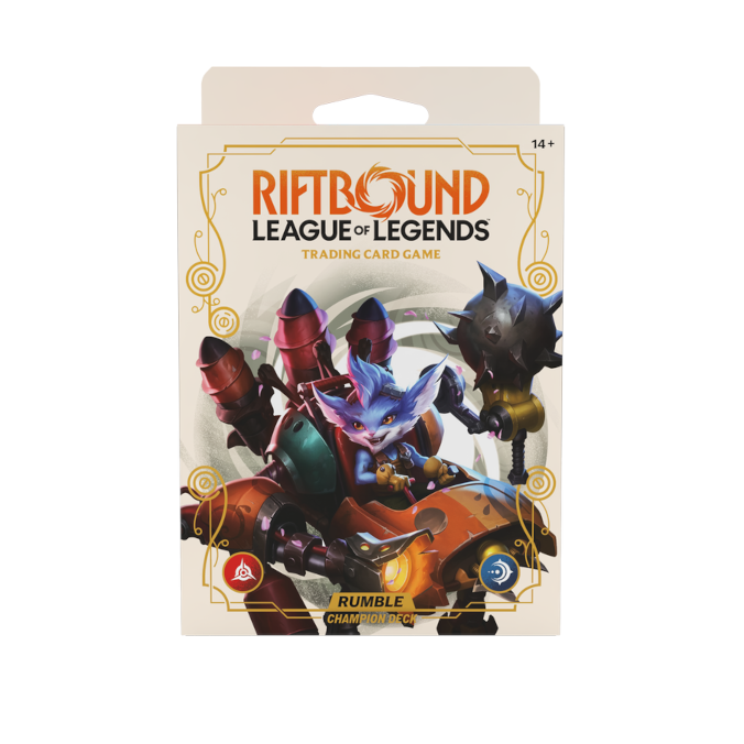 League of Legends Riftbound Spiritforged Champion Deck
