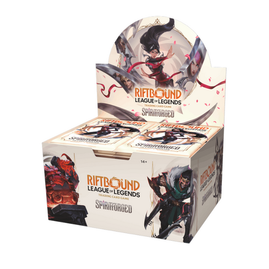 League of Legends Riftbound Spiritforged Display