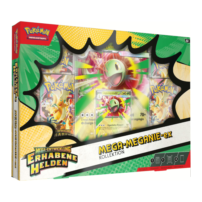 Mega Enticklung Erhabene Helden Mega ex Kollektion