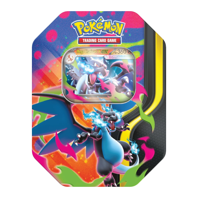 Mega Charizard ex Tin
