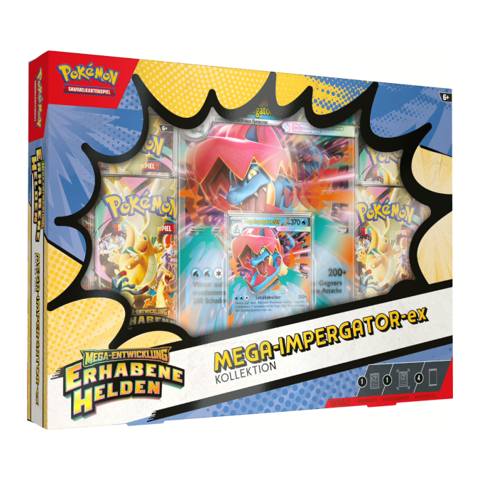 Mega Enticklung Erhabene Helden Mega ex Kollektion