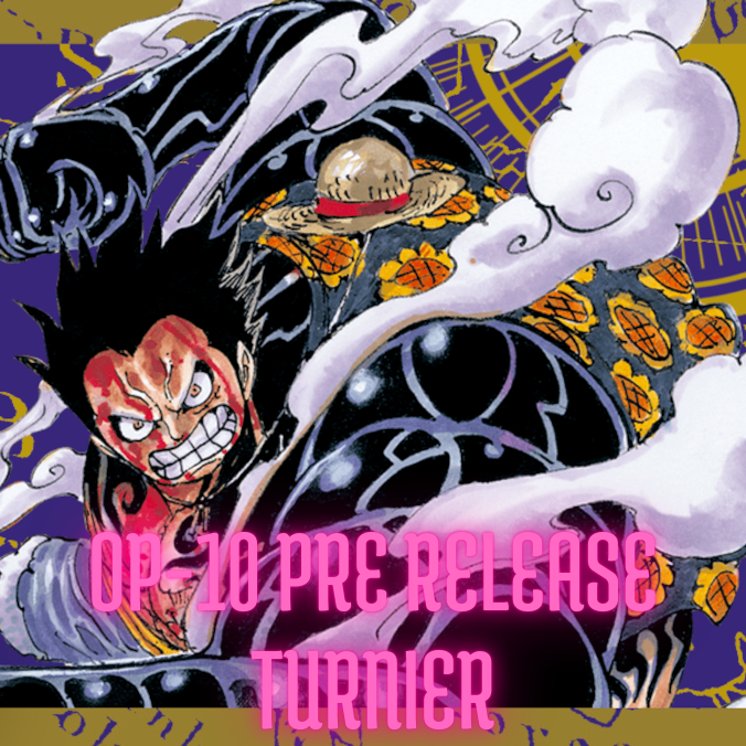 One Piece Card Game OP-10 Pre-Release Turnier 15.03.2025