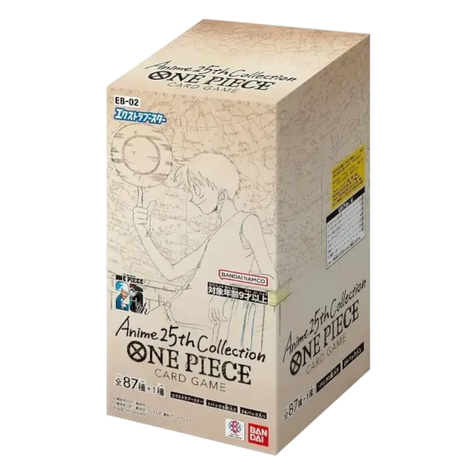 One Piece Anime 25th Collection EB-02 Display JP