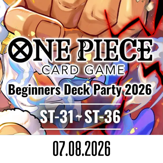 One Piece Beginners Deck Party 2026 [ST-31]~[ST-36]
