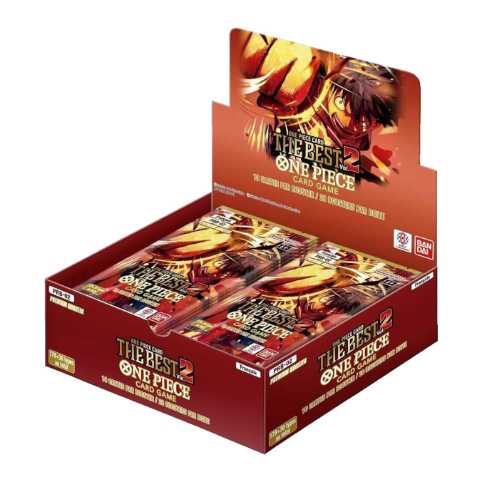 One Piece Premium Booster The Best PRB-02 Display