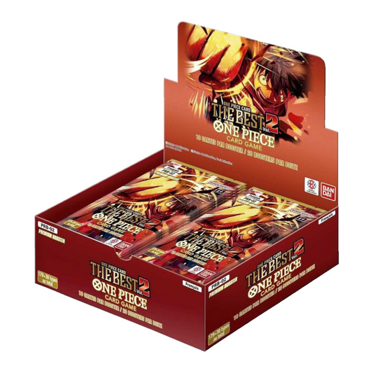 One Piece Premium Booster The Best PRB-02 Display