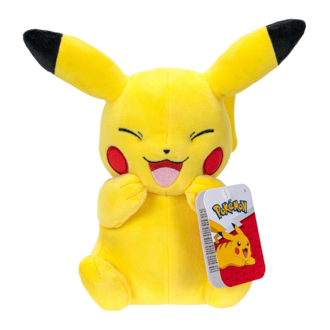 Pikachu lachend Plüschfigur 20cm