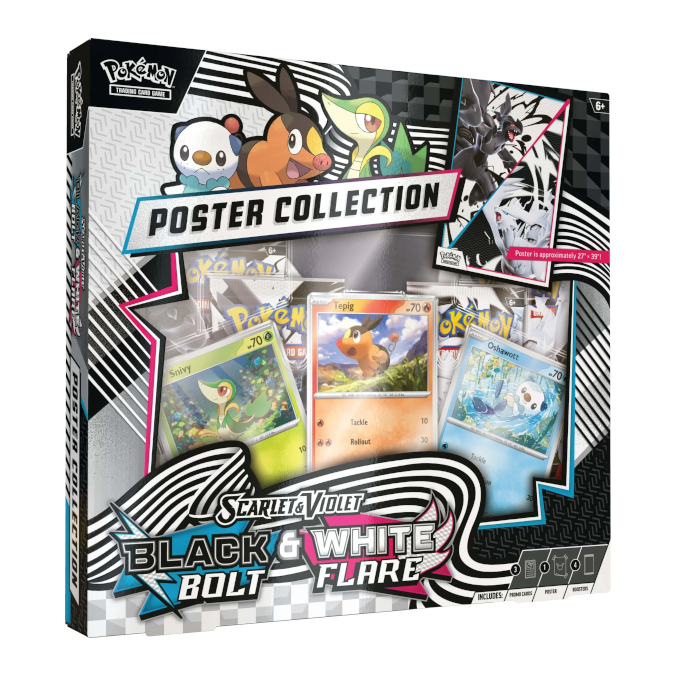 Scarlet & Violet Black Bolt & White Flare Poster Collection