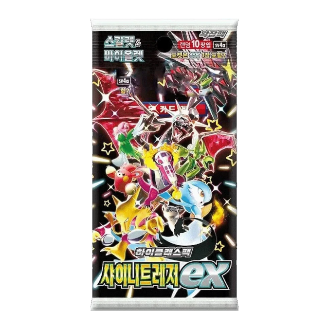 Shiny Treasure ex Einzelbooster KOR