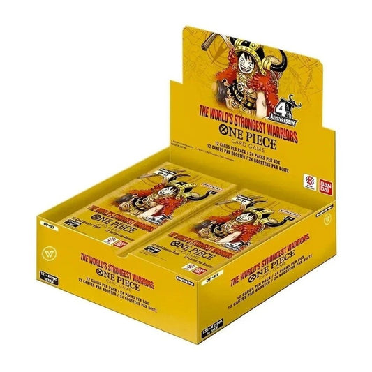 One Piece The World's Strongest Warriors OP-17 Display